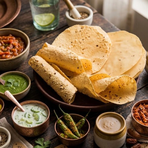 Papad And Pickle